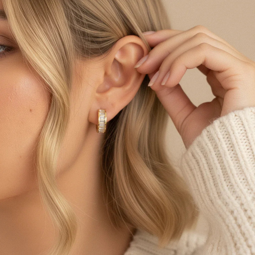 Lexie diamantové mini náušnice