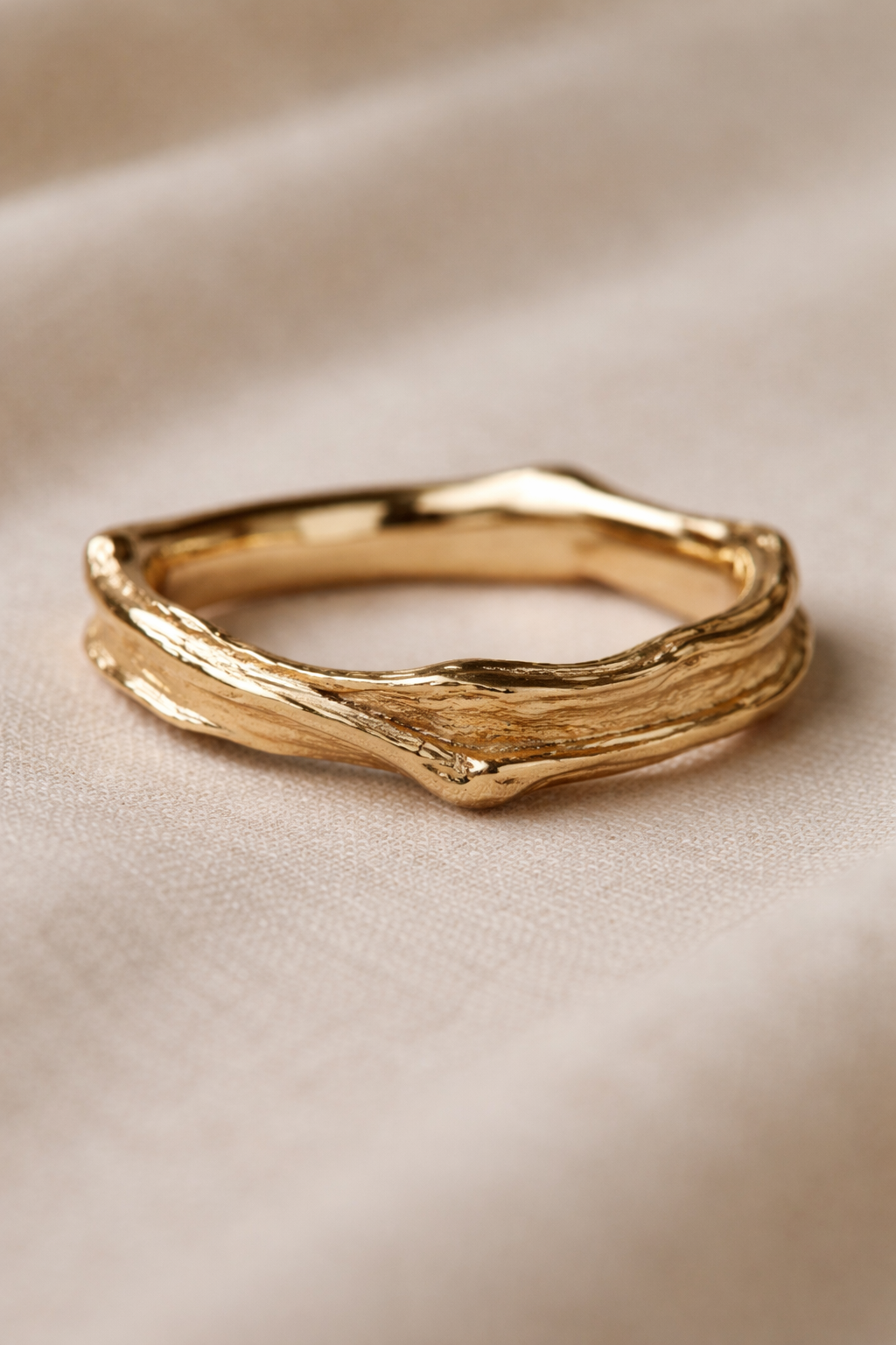 Celestia prsteň – zlatý vintage