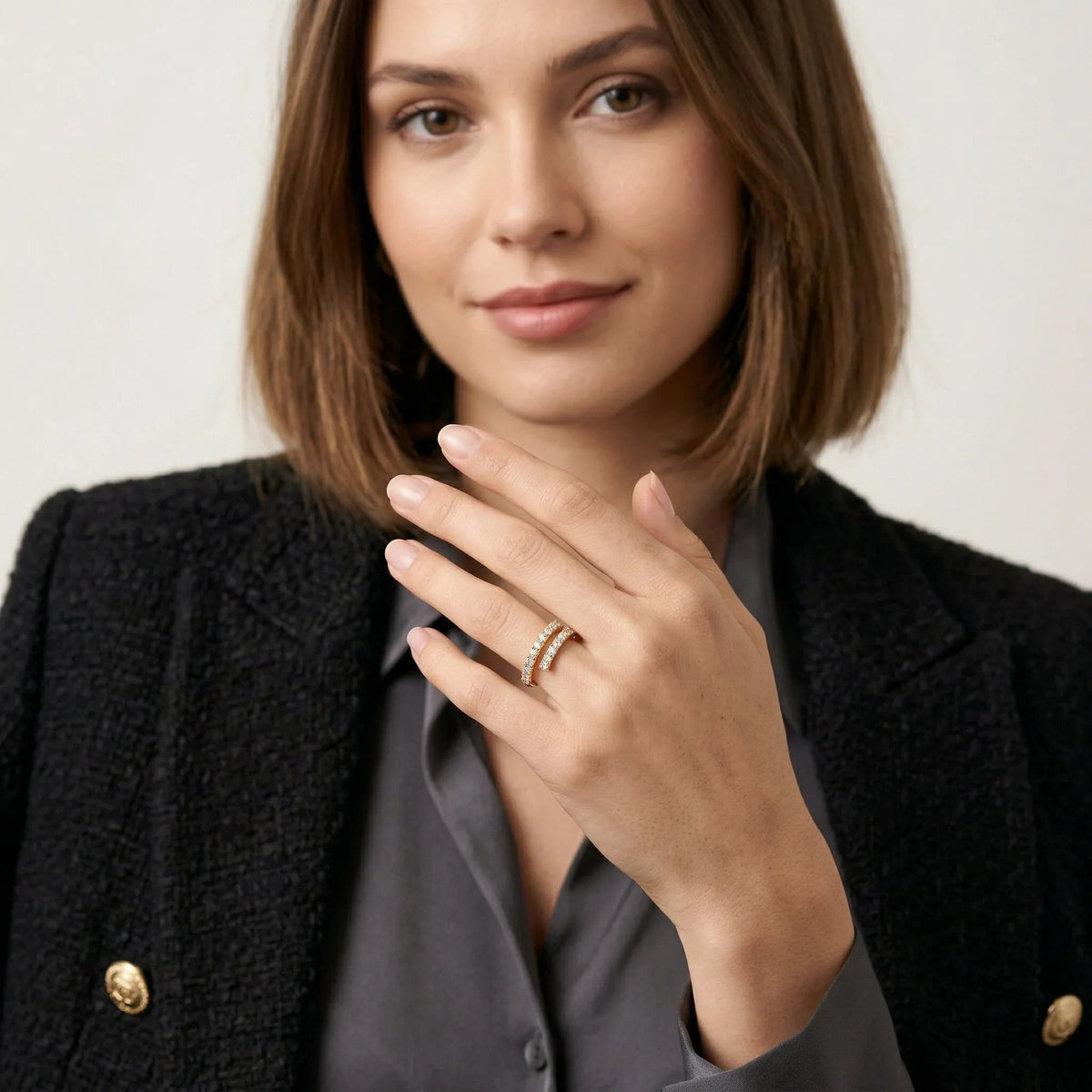 Celestine diamantový prsteň