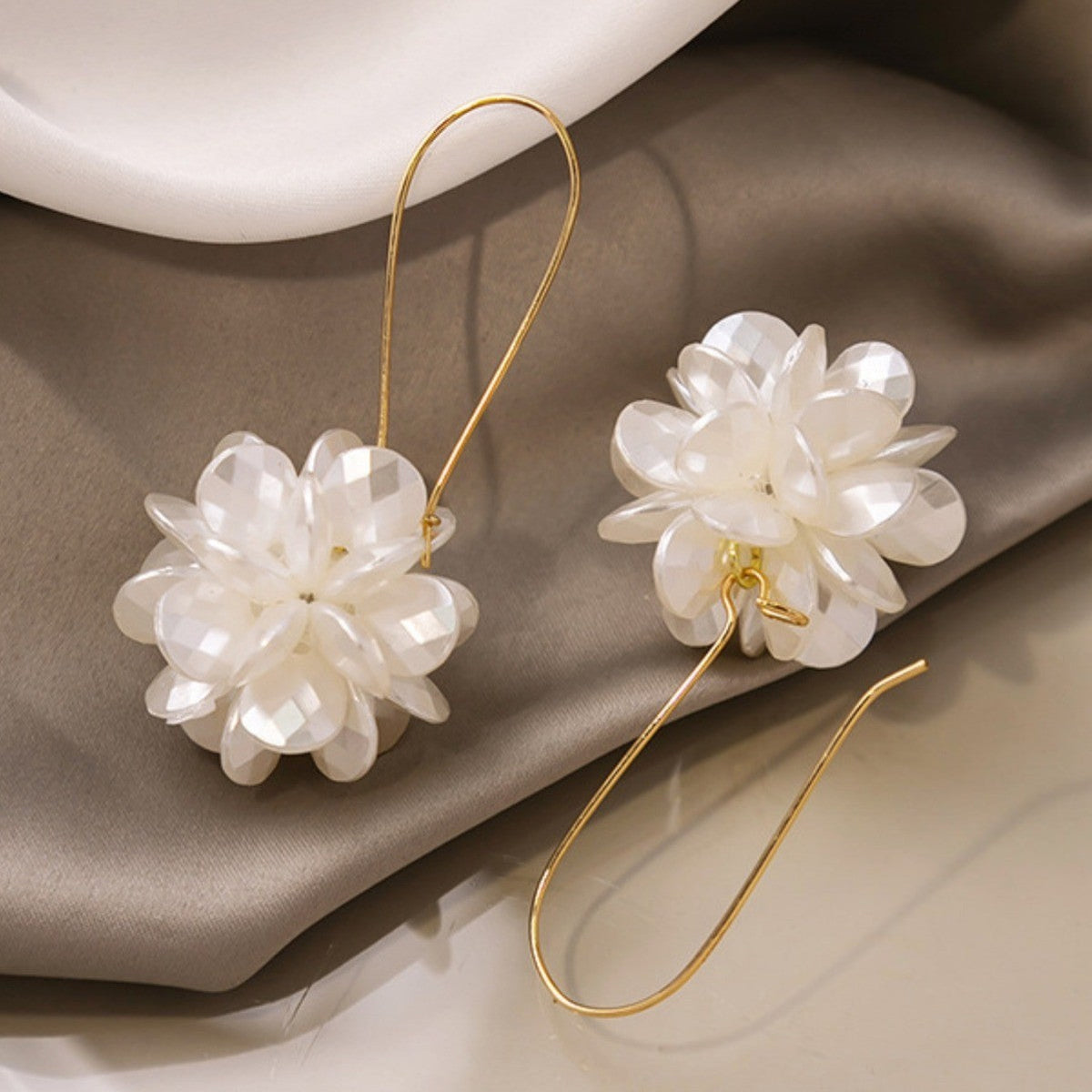 Náušnice Pure blossom | Zlatá