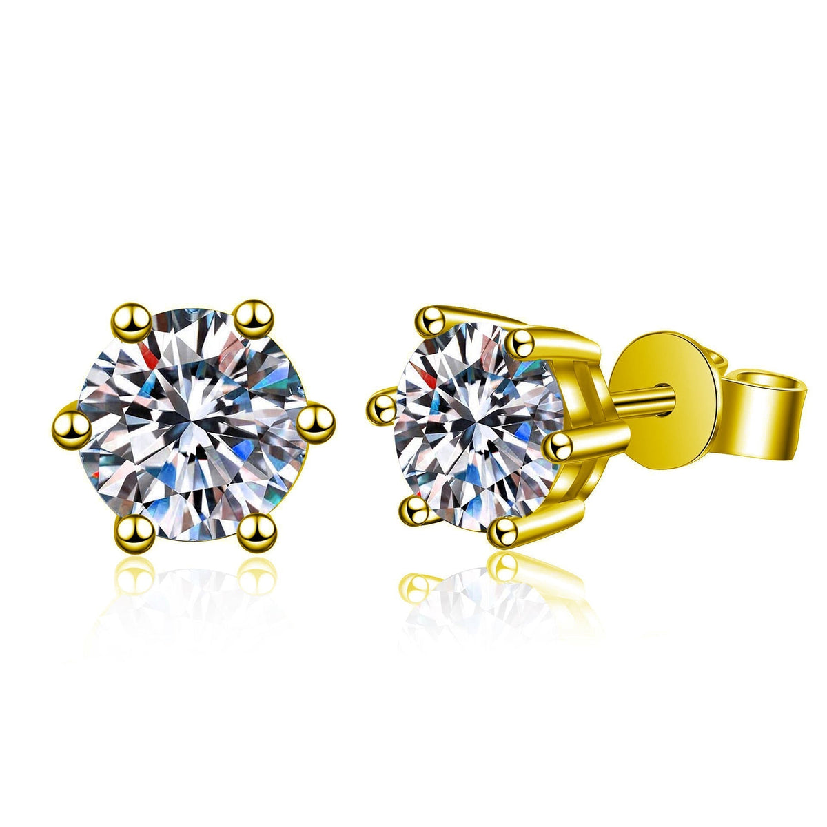 Celeste luxusné náušnice | Zlatá
