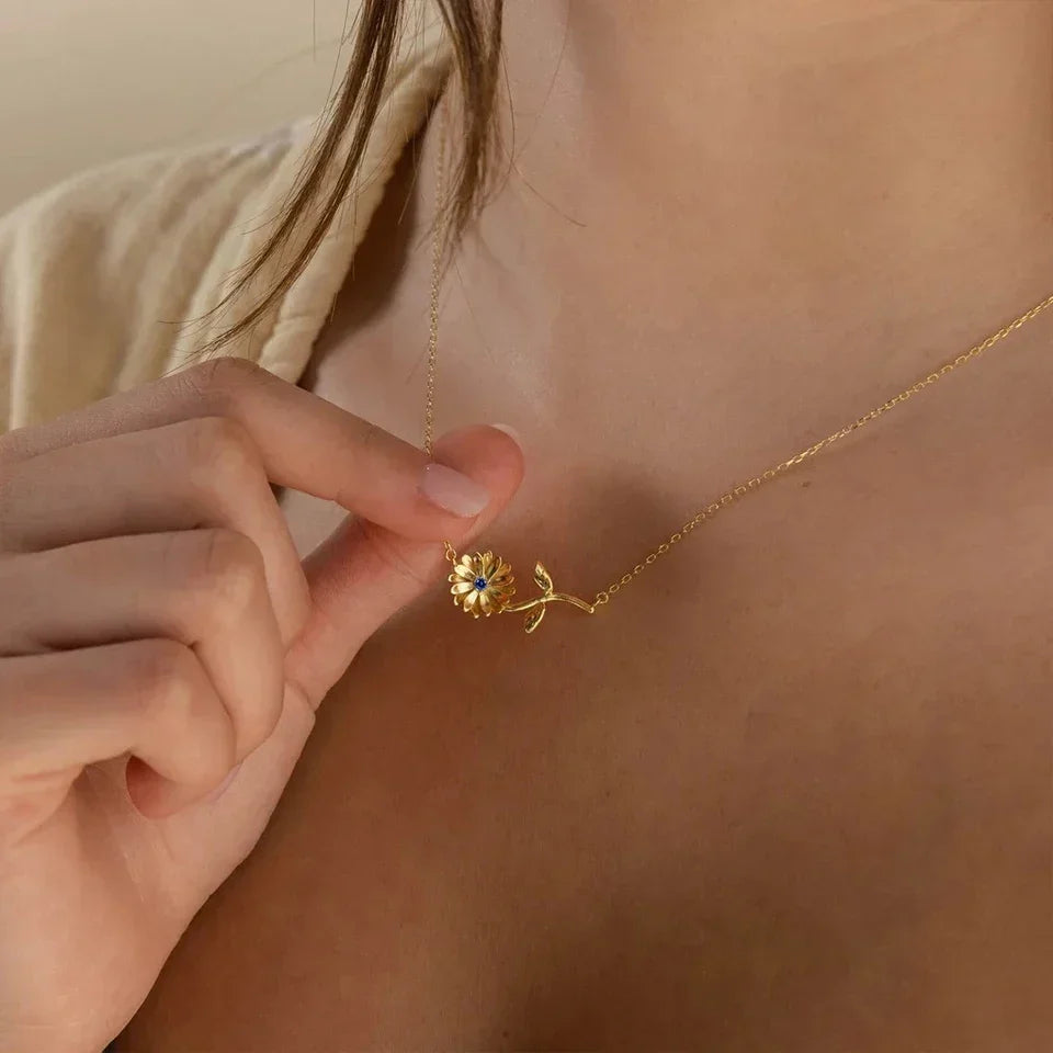 Maribelle zlatý náhrdelník s narodeninovým kvetom