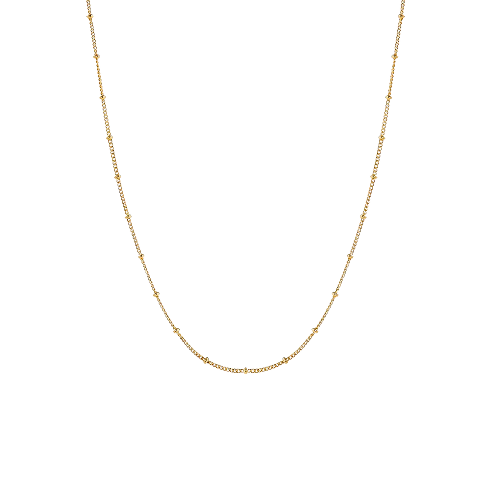 Capri zlatý korálkový choker
